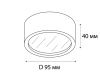 Светильник потолочный Italline M04-525-95 white 4000K