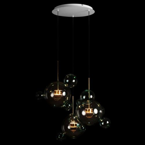 Светильник подвесной Loft It Bolle 2027-D3 Blue - фото 2