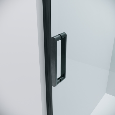 Душевая перегородка Grossman Classic 200.K33.04.80.42.00 80х195 стекло прозрачное профиль графит