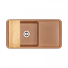 Кухонная мойка Aquaton Беллис 1A725132BS270 97х51 цвет коричневый
