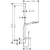 Душевой гарнитур Hansgrohe Raindance 26631400 настенный хром