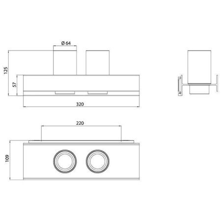Стакан Emco Aura 8525 134 00