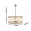 Люстра подвесная Favourite Exortivus (Ексортивус) 4010-3PC