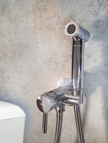 Гигиенический душ со смесителем AltroBagno Modern AltroBagnoModern060116Cr хром - фото 2