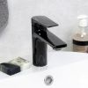 Смеситель Wasserkraft Glan 6600 6603 на раковину черный