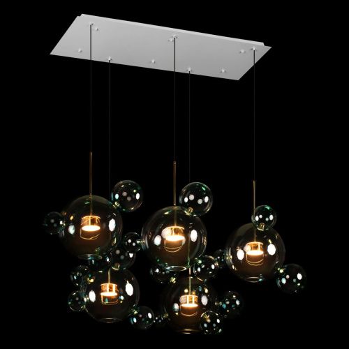 Светильник подвесной Loft It Bolle 2027-S5 Blue - фото 4