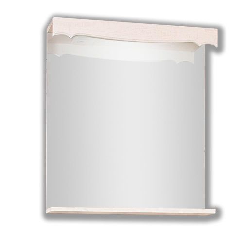 Зеркало с подсветкой Бриклаер 4627125413605 65х70 цвет бежевый - фото 2