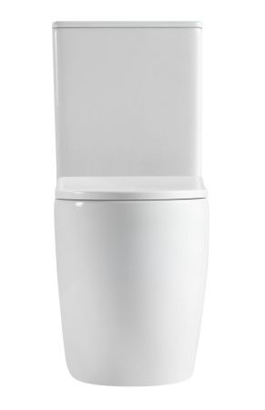 Унитаз-компакт напольный с бачком Iberica Blanca Bilbao maxi IB.BLM.124.1B1 белый с сиденьем микролифт безободковый смыв торнадо