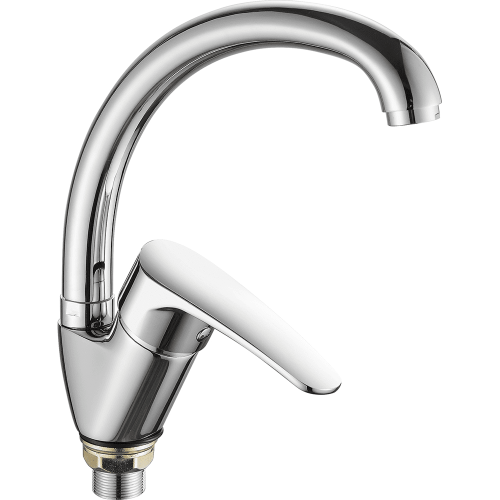 Смеситель для кухни Fashun A4156-2 на мойку хром - фото 2