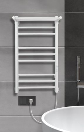 Полотенцесушитель электрический Indigo Line Trinity LСLTE80-40PWMRt 45х80 белый