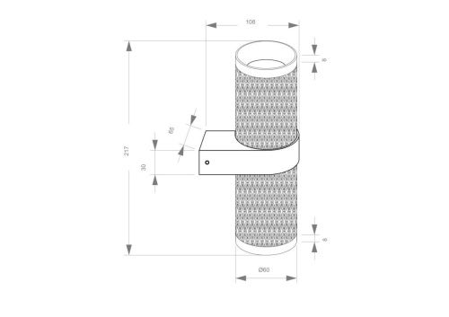 Бра Maytoni Technical Focus Design C069WL-02MG - фото 3