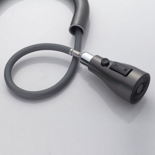 Смеситель для кухни Shevanik S363T на мойку оружейная сталь - фото 5