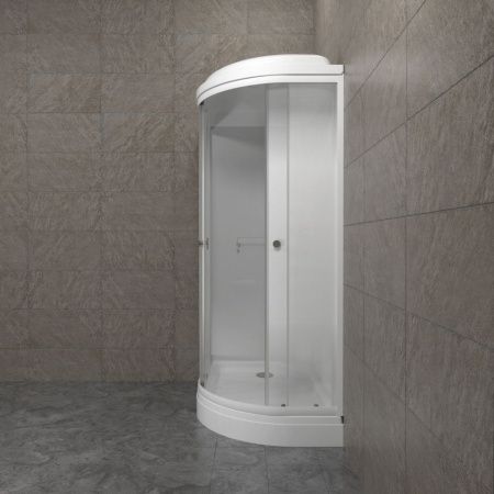 Душевая кабина Тритон Коралл-Лайт Щ0000068945 120х80 асимметричная с крышей ориентация левая