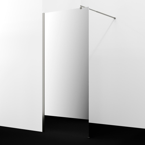 Душевая перегородка WasserKRAFT Rur 30W 30W40BN-MR 120х200 стекло зеркальное профиль никель - фото 3