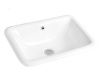 Раковина керамическая Art&Max AM6280 60х40 полувстраиваемая цвет белый