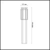 Уличный светильник Odeon Light Gino (Гино) 4048/1F