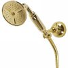 Душевой гарнитур Cezares CZR CZR-KD-03/24-M настенный золото