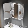 Зеркало-шкаф Alavann Cosmetic ALV0771001 80х80 подвесной цвет белый