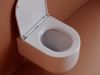 Унитаз подвесной Ceramica Nova ULMA CN4006 белый с сиденьем микролифт безободковый душевой смыв