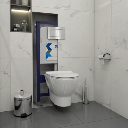 Клавиша смыва механическая Teymi Aina T70014 цвет нержавеющая сталь - фото 3 Клавиша смыва механическая Teymi Aina T70014 цвет нержавеющая сталь - фото 3