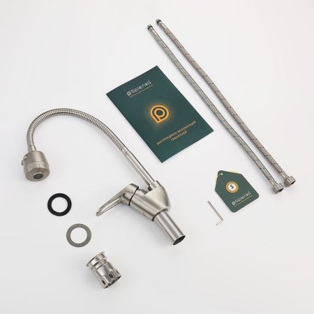 Смеситель для кухни Splenka S202 S202.47.05 на мойку сатин