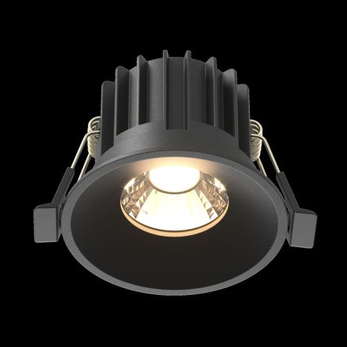 Светильник встраиваемый Maytoni Technical Round DL058-12W3K-B - фото 2