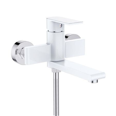 Смеситель для ванны D-Lin D130363-C настенный белый