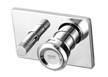 Смеситель для душа Remer Element ET09HRG встраиваемый в стену хром