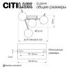 Люстра потолочная Citilux Dorsy (Дорсы) CL223141