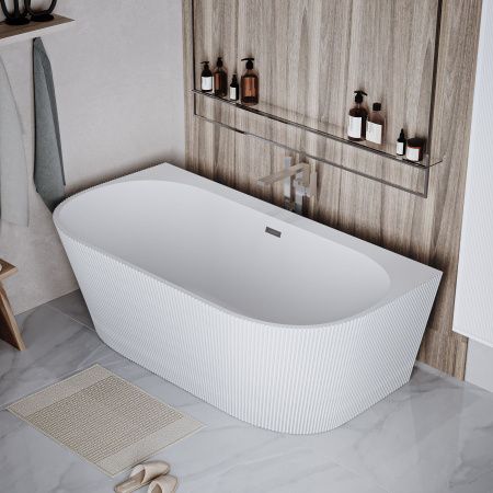 Ванна акриловая Grossman Cristal GR-17071M 170х80 отдельностоящая овальная с каркасом