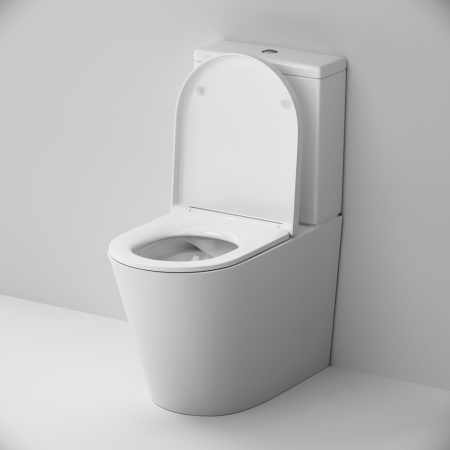 Унитаз напольный с бачком Am.Pm Func C8F8600SC белый с сиденьем микролифт безободковый каскадный смыв