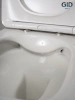 Унитаз подвесной Gid Cuadrado 62254Y белый с сиденьем микролифт безободковый
