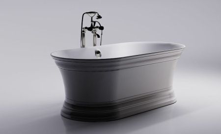 Ванна из литьевго мрамора Astra-Form Шарм 01010017 170х80 отдельностоящая овальная с ножками