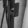 Смеситель для ванны и душа Allen Brau Infinity 5.21009-31 напольный черный