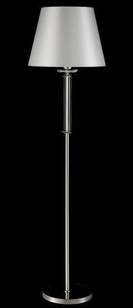 Торшер Crystal Lux Nicolas (Ницолас) NICOLAS PT1 NICKEL/WHITE