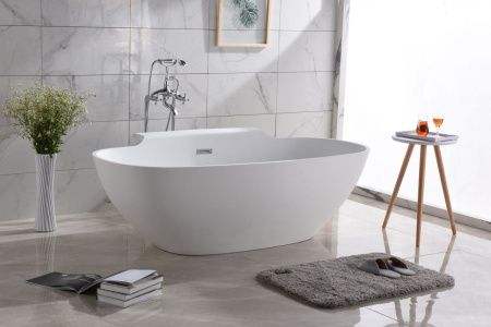 Ванна из искусственного камня Timo LUMI LUMI1770 180х90 отдельностоящая овальная