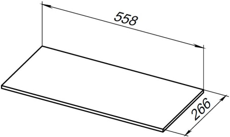 Полка для стеллажа Allen Brau Liberty 1.33010.M