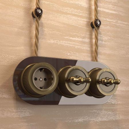 Переключатель одноклавишный Werkel 4690389166617