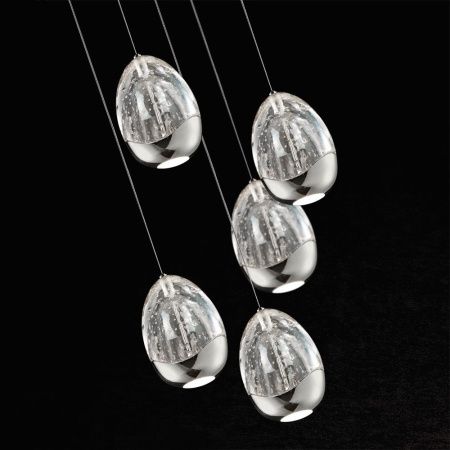 Светильник подвесной Delight Collection Terrene (Террене) MD13003023-5A chrome