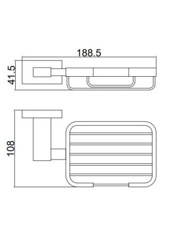 Мыльница BELZ B90402-1