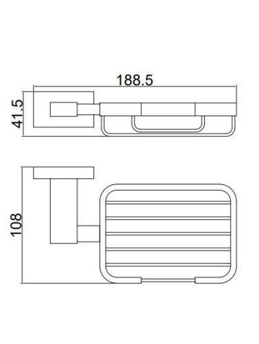 Мыльница BELZ B90402-1 - фото 2