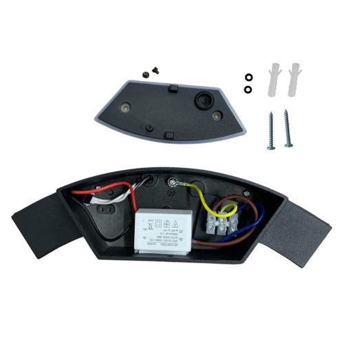 Уличный настенный светильник Uniel ULU-S72A-14W/4000K IP65 BLACK - фото 3