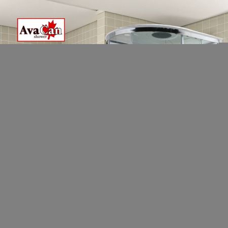 Душевая кабина AvaCan EM EM2812RT 120х80 асимметричная с крышей ориентация правая
