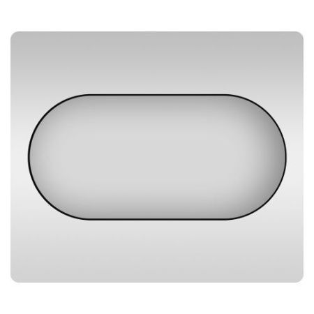 Зеркало Wellsee 7 Rays' Spectrum 172201450 90х50 подвесное
