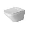 Унитаз подвесной Duravit DuraStyle 45520900A1 (255209+006379) белый с сиденьем микролифт каскадный смыв
