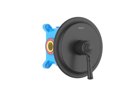 Смеситель для душа Aquatek КЛАССИК AQ1566MB встраиваемый в стену черный