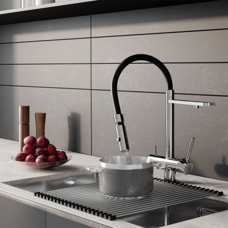 Смеситель для кухни IDDIS Ace ACESBFFi05 на столешницу хром