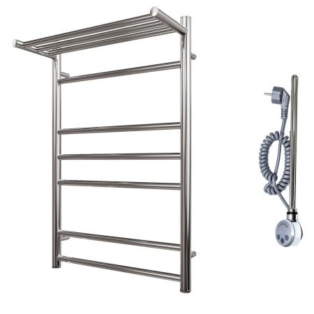 Полотенцесушитель электрический Point Аврора PN10158PE 55х80 хром