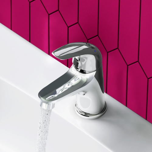 Смеситель Dorff Stark D1100210 на раковину хром - фото 3