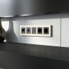 Рамка на 5 постов Werkel AluMax (АлуМакс) 4690389214363